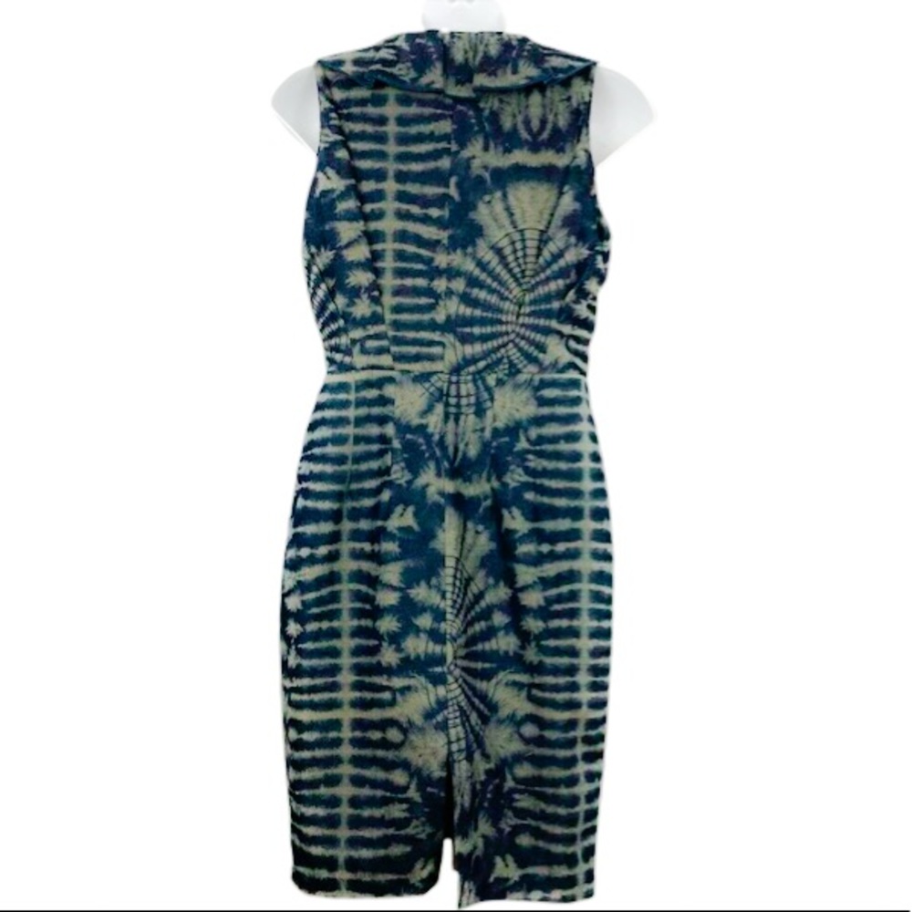 Anthropologie Eva Franco Sheath Dress Front Zip 6 - Picture 2 of 7